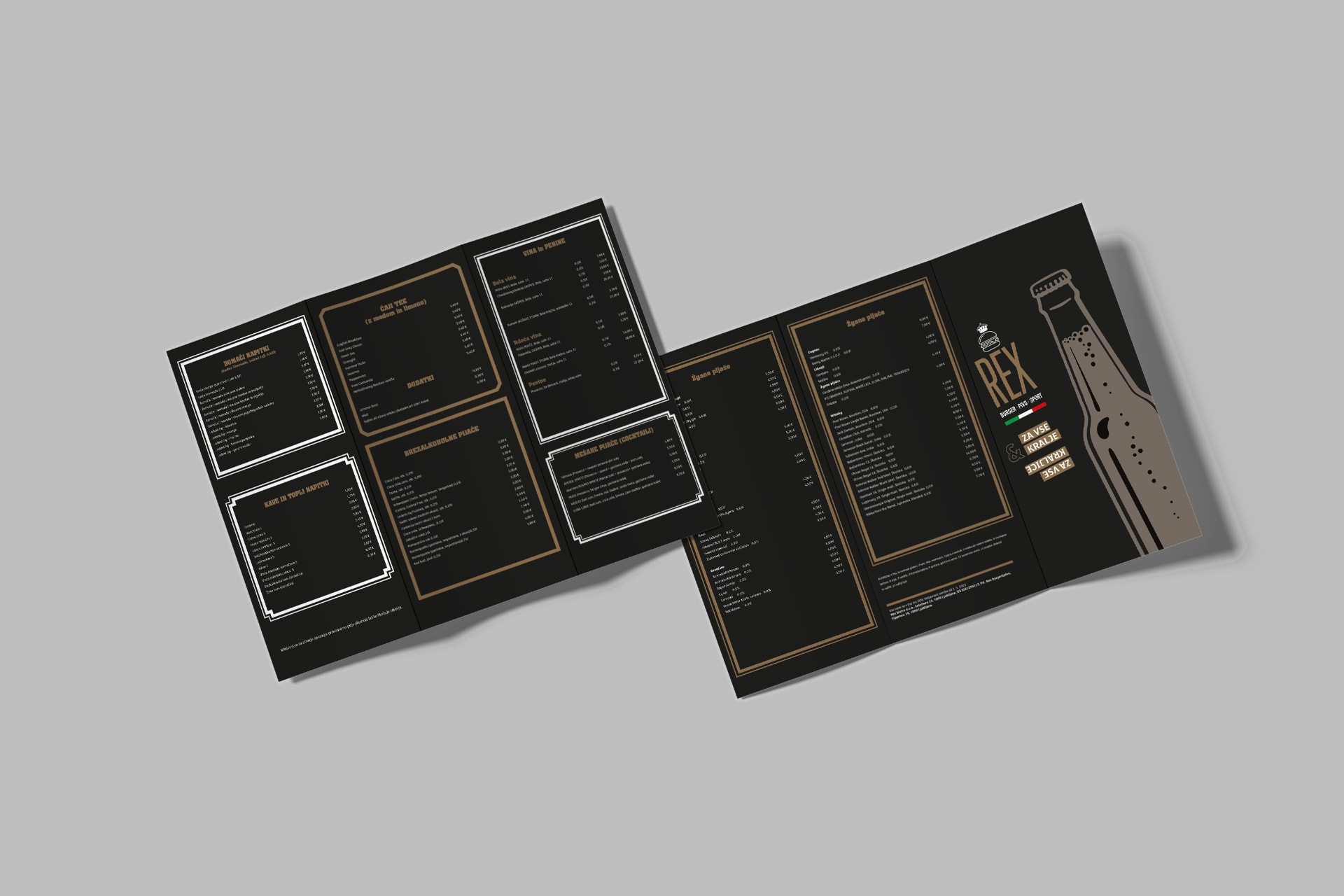 Restavracije Temperament, The Place, Rex Burger, Rex Tiskarna — slika 5
